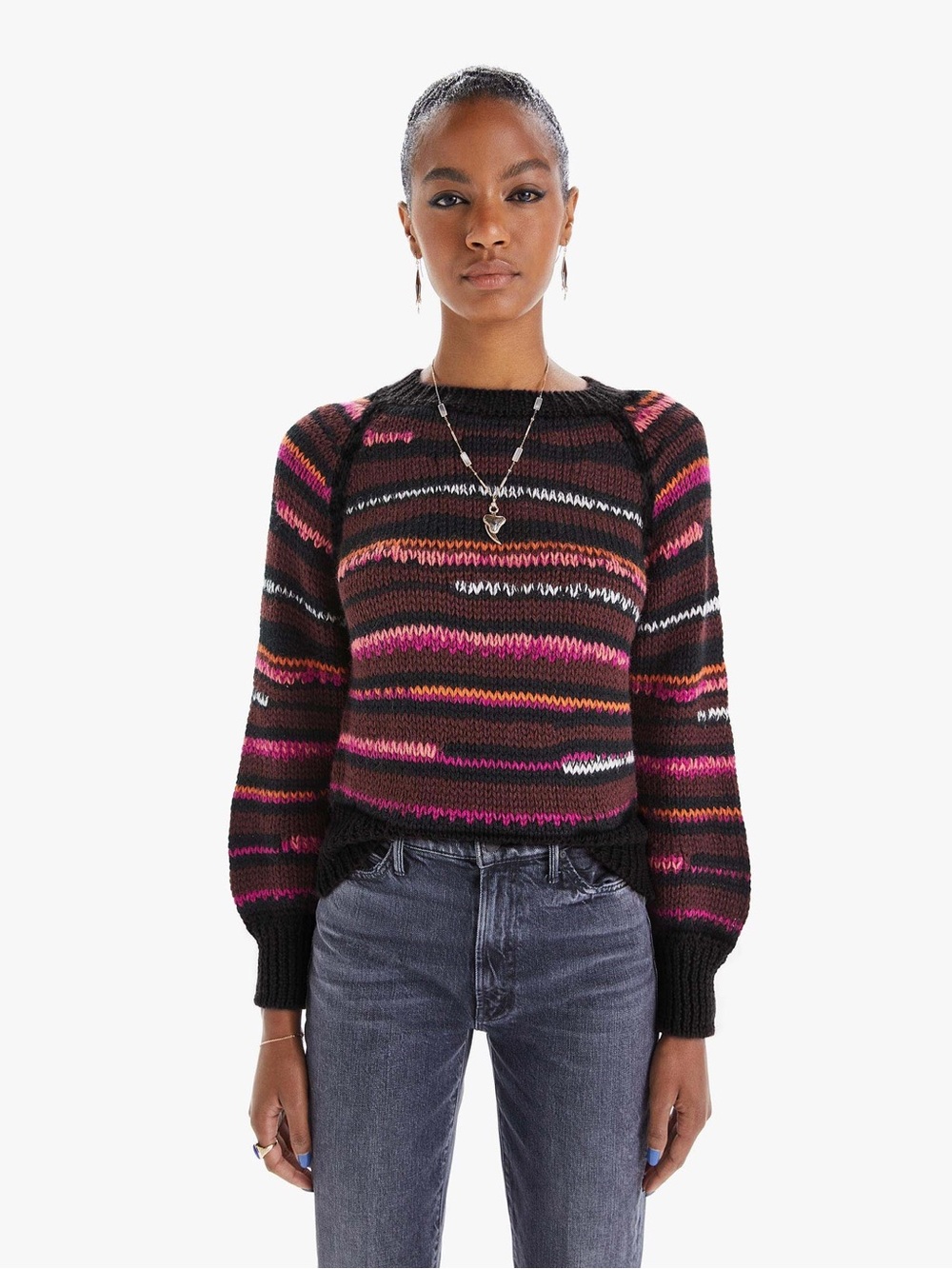 Mother Bell Sleeve Jumper Crop